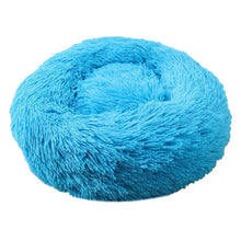 Load image into Gallery viewer, 40-110cm Round Pet Bed for Large Dog Bed Super Soft Cat Bed Long Plush Dog House for Medium Dog House Winter Warm Sleeping