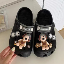 Load image into Gallery viewer, 1 Set Cute Dogs Shoes Accessories Boys Girls Sandals Garden Shoe Buckle Decorations Fit Charm