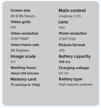 Load image into Gallery viewer, Pet recorder thumb pet camera high definition cat and dog viewing angle camera collar pet camera dog accessories