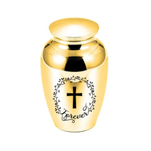 Load image into Gallery viewer, Aluminum Alloy Pet Memorial Urns Small Moisture-Proof Cremation Ashes Urn Removable Lid Cat Funeral Urns for Cats Dogs Hamster