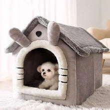 Load image into Gallery viewer, 1pcs Cats and Dogs House House Small Dog Four Seasons General Can Be Dismantled and Washed Dog House Pet Supplies pet bed