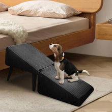 Load image into Gallery viewer, Dog Ramp For Bed Foldable Dog Vehicle Stairs Anti-Slip Kitten Puppy Ladder Multifunctional Footrest Stool For Small Cats