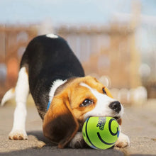 Load image into Gallery viewer, Dog Toy Wobble Wag Giggle Ball Getting Dog Attention Toy Fun Giggle Sounds When Rolled or Shaken Pets Know Best As Seen On TV