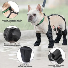 Load image into Gallery viewer, Outdoor Walking Dog Boot Leggings for Small Medium Large Dogs Suspender Boots Waterproof Snowy Dog Paw Protects Boot Covers