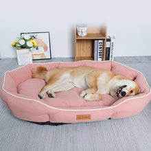 Load image into Gallery viewer, All-season Large Dog Bed House for Cats basket Elastic Big Space Dog Sofa Sleeping Mat Winter Warm Dog Cushion