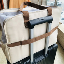 Load image into Gallery viewer, Portable Dog Carrier Cat And Dog Outgoing Bag Breathable Pet Carrying Pouch Travel Duffle for Cats Small Dogs Car Seat Carrier