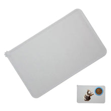 Load image into Gallery viewer, Pet Supplies Silicone Dog Bowl Mat with High Lips Non-Stick Waterproof Food Feeding Pad Puppy Feeder Tray Water Cushion Placemat