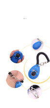 Load image into Gallery viewer, Dog Training Clicker Pet Cat Dog Click Trainer Various Style Aid Adjustable WristStrap Sound Key Chain Dog Repeller Pet Product