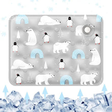 Load image into Gallery viewer, Dog Cooling Mat Summer Pet Self Cooling Pad Cat Bed Mat For Small Medium Large Dogs Indoor Dog Crate Mat