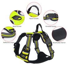 Load image into Gallery viewer, Dog Harness with Handle for Large & Medium Dogs, Breathable Padding Safety Pet Vest Outdoor dog walking harness