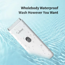 Load image into Gallery viewer, Pet grooming hospital for cats and dogs, low-noise electric push shear, electric waterproof, professional wireless shaving