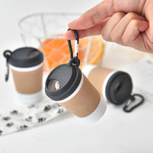 Load image into Gallery viewer, Portable Coffee Cup-Shaped Dog Poop Bag Dispenser with Built-In Waste Storage - Durable Plastic Pet Waste Picker for Dog Owners