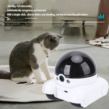 Load image into Gallery viewer, Movable Pet Camera Cat Camera 2 Way Talk WIFI APP Remote Control 2MP Double Lens One Key Following Shot for Shop for Cats Dogs