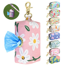 Load image into Gallery viewer, Protable Dog Poop Bag Dispenser Pouch Printed Dogs Poop Waste Bag Holder Pets Supplies Garbage Snack Bags For Outdoor Walking