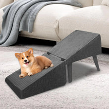 Load image into Gallery viewer, Dog Ramp For Bed Foldable Dog Vehicle Stairs Anti-Slip Kitten Puppy Ladder Multifunctional Footrest Stool For Small Cats