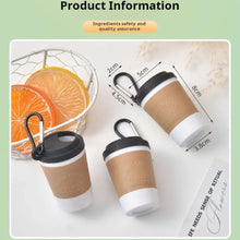 Load image into Gallery viewer, Coffee Cup Style Dog Poop Bag Holder Portable Creative Design Poop Bag Dispenser Dog Walking Toilet Picking
