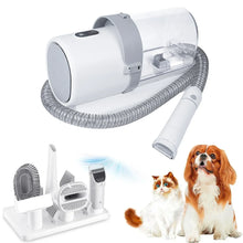 Load image into Gallery viewer, Dog Grooming Kit for Pet Include 4 Hair Clipper Combs 2.5L Vacuum Cleaner and 5 Pet Grooming Tools for Shedding