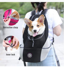 Load image into Gallery viewer, Pet Dog Carrier Bag Carrier For Dogs Backpack Out Double Shoulder Portable Travel Backpack Outdoor Pet Carrier Bag Travel Set