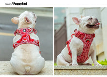 Load image into Gallery viewer, Truelove Pet Dog Harness Floral No Pull Cotton Fabric Breathable and Reflective Soft for Big Medium Small Adjustable VestTLH5655