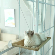 Load image into Gallery viewer, Pet Cat Hammock Aerial Hanging Cat Bed Cats Bed House Kitten Climbing Frame Sunny Window Seat Nest Bearing 20kg Pet Accessories
