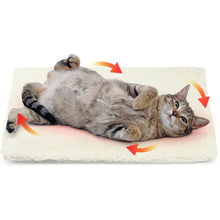 Load image into Gallery viewer, Self-Heating Pet Pads Blanket Puppy Pad Warming Cushion Mat for Cats Dogs Small Pets with Thermal Body Heat Reflecting Core Pad