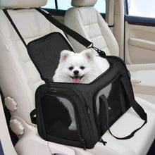 Load image into Gallery viewer, Dog Carrier Bag Soft Side Backpack Puppy Pet Carriers & Travel Products Airline Approved Outgoing For Small Dogs Cat Accessories