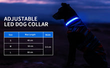 Load image into Gallery viewer, MASBRILL Dog Collar Luminous Pet Supplies Dog Collar Waterpoof Safety Collars dropship