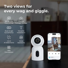 Load image into Gallery viewer, IMILAB New Indoor Camera C30 Dual 3K Lens WiFi 6 5G 360° PTZ Local AI Detection for Baby/Pet/Noise Night Vision Human Tracking
