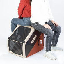 Load image into Gallery viewer, Dog Car Cage Portable Foldable Dog Carriers Breathable and Durable Travel Bags for Cats Dogs Pet Products Accessories