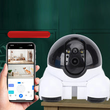 Load image into Gallery viewer, Movable Pet Camera Cat Camera 2 Way Talk WIFI APP Remote Control 2MP Double Lens One Key Following Shot for Shop for Cats Dogs