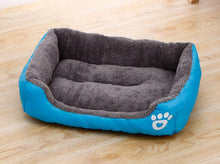 Load image into Gallery viewer, Large Pet House Dog Bed Cat Mat Long Plush Deep Sleeping Warm Soft Small Dog Cushion Calm Beds for Puppy Chihuahua