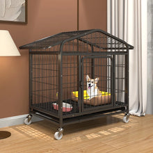 Load image into Gallery viewer, Indoor Dog Cage Large Medium Dog House with Toilet Golden Retriever Samoyed Border Collie Labr Retriever Pet Cage Fence