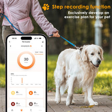 Load image into Gallery viewer, Mini 4G GPS Tracker for Dogs Cats with Health Monitor GPS Dog Fence Waterproof Works with Any Collar Android iOS Universal