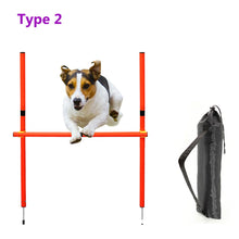 Load image into Gallery viewer, Dog Agility Equipment Portable Pet Training Equipments Dogs Jumping Training Tool Outdoor Dogs Running Stake Sports Stakes Pole