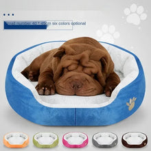 Load image into Gallery viewer, Dog Beds for Large Dogs Cashmere Warming Pet Dog Bed Sofa Lounger Cat Nest Baskets Plush Kennel Bed Comfortable Pet Supplies