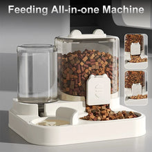 Load image into Gallery viewer, Cat Feeding All-in-one Machine Dog Cat Bowl with Water Dispenser Dog Food Automatically Circulates Cat Food and Pet Supplies