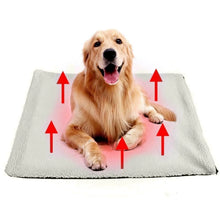 Load image into Gallery viewer, Self-Heating Pet Pads Blanket Puppy Pad Warming Cushion Mat for Cats Dogs Small Pets with Thermal Body Heat Reflecting Core Pad