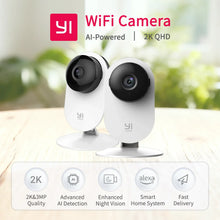 Load image into Gallery viewer, YI 2pcs Pro Camera Kit 2K 3MP, AI-Based Smart Home 2.4G Baby Cam Pet Video Record Surveillance Enhanced Night Vision