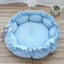 Load image into Gallery viewer, Dog Bed Small Medium Dogs Cushion Soft Cotton Winter Basket Warm Sofa House Cat Bed for Dog Accessories Pet Supplies