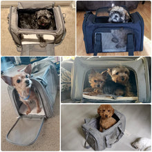 Load image into Gallery viewer, Dog Carrier Bag Soft Side Backpack Cat Pet Carriers Dog Travel Bags Airline Approved Transport For Small Dogs Cats Outgoing