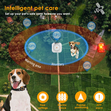 Load image into Gallery viewer, Mini 4G GPS Tracker for Dogs Cats with Health Monitor GPS Dog Fence Waterproof Works with Any Collar Android iOS Universal