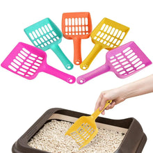 Load image into Gallery viewer, Cat litter spoon shovel plastic pet toilet poop artifact garbage sand shovel pet cleaning artifact dog shovel pet cleaning tool