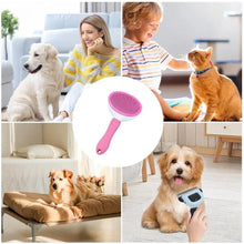 Load image into Gallery viewer, Pet Hair Shedding Comb Dog Cat Brush Grooming Long Hair Indoor Cats Brush Hair Remover Cleaning Beauty Slicker Pet Supplies