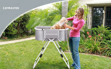 Load image into Gallery viewer, Household Foldable Dog and Cat Bath Basin Adjustable Height Pet Bath Tub Available Indoors and Outdoors Portable Dog Bath