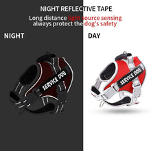 Load image into Gallery viewer, Puppy Accessories Adjustable Dog Harness Reflective Leash Set Adjustable Harness No Pull Harness Outdoor Walking