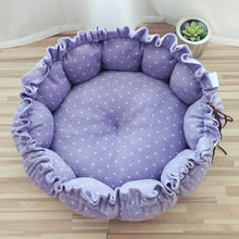 Load image into Gallery viewer, Dog Bed Small Medium Dogs Cushion Soft Cotton Winter Basket Warm Sofa House Cat Bed for Dog Accessories Pet Supplies