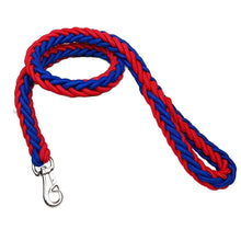 Load image into Gallery viewer, Large Dog Leash Nylon Braided Traction Rope Pet Walking Thick Hand Rope For Bulldog Rottweiler Hound Dogs Accessories