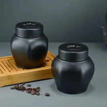 Load image into Gallery viewer, Stainless Steel Pet Memorial Ash Urn Black Sealed Jar Cat Funeral Keepsake Moisture-Proof Dog Cremation Urn Garden Burial