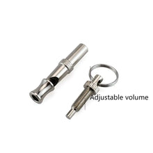 Load image into Gallery viewer, Dog Training Whistle Ultrasonic Training Adjustable Volume Whistle Dog Control Tool Stop Barking Device Puppy Training Whistle
