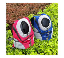 Load image into Gallery viewer, Dog Carrier Bag Pet Dog Transport Backpack For Small Dogs Travel Breathable Dog Carrier Puppy Carrier Pets Carrying Supplies